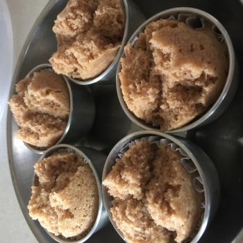 Baobei Sourdough steamed eggless cupcake first overview
